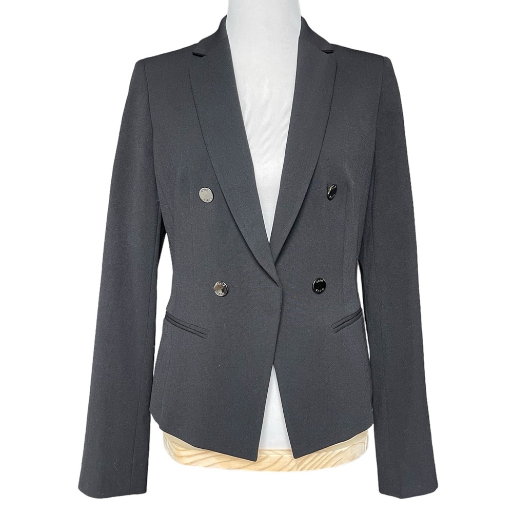 Anne Klein classic fitted black blazer